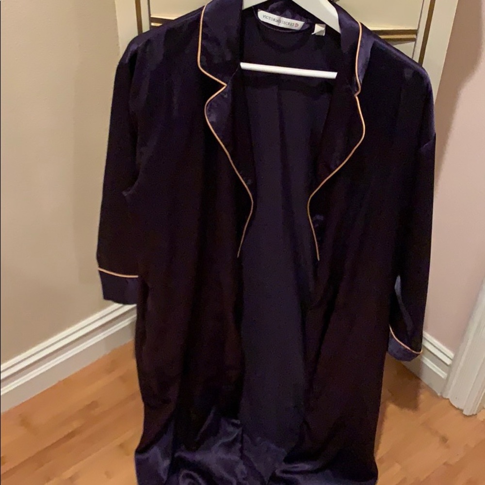 Silk robe
